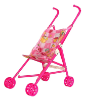 imagem de Carrinho de Boneca Infantil Pequeno Dobravel