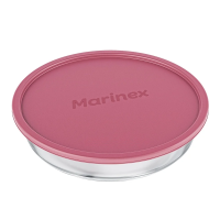 imagem de Assadeira Marinex Redonda Com Tampa 2,4 Litros