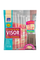 imagem de Cortina de Box Vinil Visor Retangular Maldivas