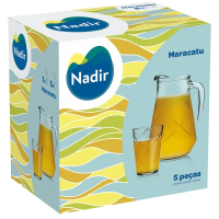 imagem de Copo Com Jarra Maracatu Com 5 Pecas