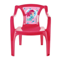 imagem de Poltrona Infantil Rosa Com Label