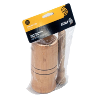 imagem de Pilao de Madeira Com Bastão 15x7 Cm