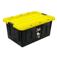 imagem de Container Organizador Multiuso 110 Litros Preto