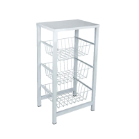 imagem de Fruteira Retangular Genova 3 Andares