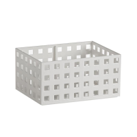 imagem de Organizador Empilhável Quadratta Branco/Preto 16x11x8cm