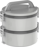 imagem de Termoprato Tekcor 1 Simples 1 Dupla Cinza