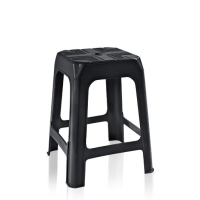 imagem de Banqueta Plástica Preta