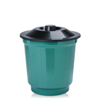 imagem de Cesto Fechado Com Tampa 20 Litros