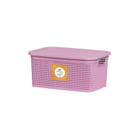 imagem de Caixa Rattan Rosa 2,5 Litros