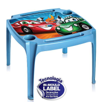 imagem de Mesa Infantil Azul C/ Label